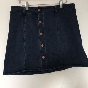 Denim skirt